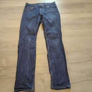 Dearborn Denim Apparel Jeans Tailored Fit 32x31 Dark Wash 5 pocket